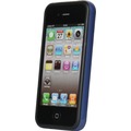  Twins 2Color Bumper fr iPhone 4 / 4S, schwarz-blau