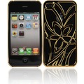 Twins Metal Flower fr iPhone 4/4s, gold