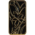  Twins Metal Flower fr iPhone 4/4s, gold