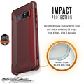  Urban Armor Gear Plyo Case - Samsung Galaxy Note8 - crimson (rot transparent)
