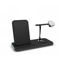  ZENS Aluminium Stand + Apple Watch + Dock, Qi, schwarz, ZEDC07B/00