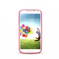  Zenus Walnutt Bumper Solid fr Samsung Galaxy S4, wei-pink