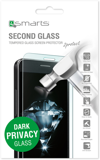 4smarts Second Glass Privacy fr Apple iPhone 6 Plus/6S Plus