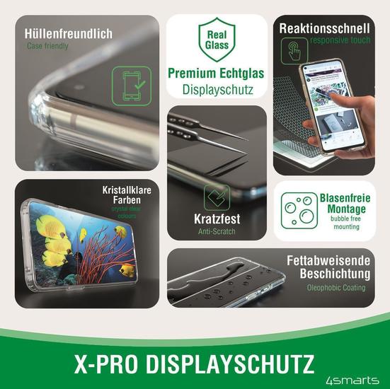 4smarts Second Glass X-Pro Clear fr Samsung Galaxy A32 4G / A31 / A22 4G -