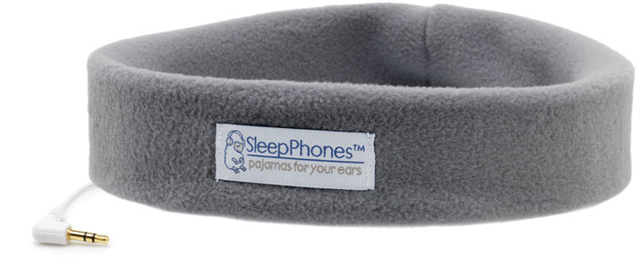 AcousticSheep Stirnband Stereo Kopfhrer SleepPhones, grau
