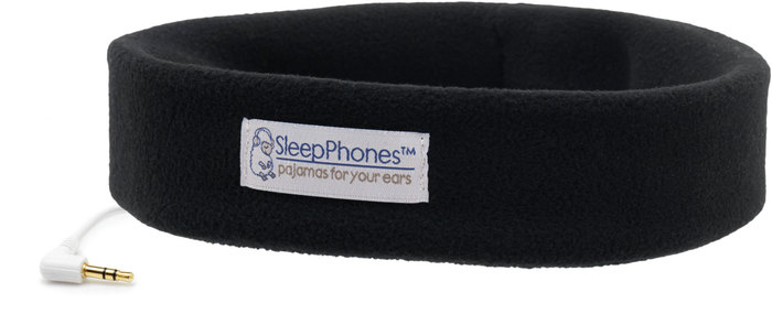 AcousticSheep Stirnband Stereo Kopfhrer SleepPhones, schwarz
