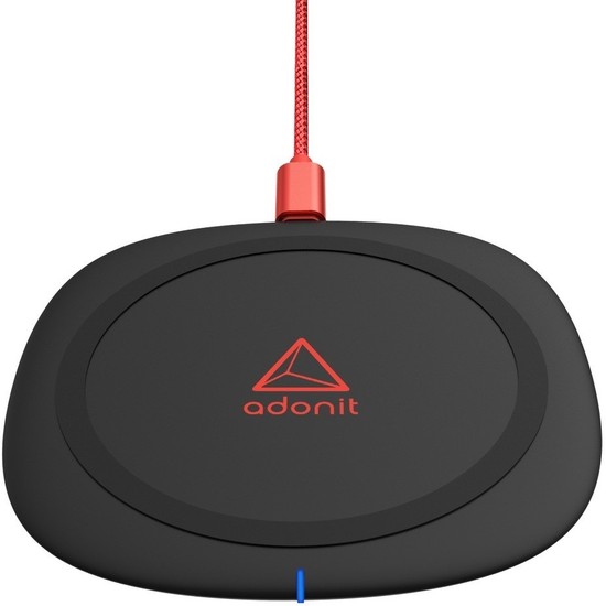 adonit Wireless Fast Charging Pad, 10W, Qi, schwarz