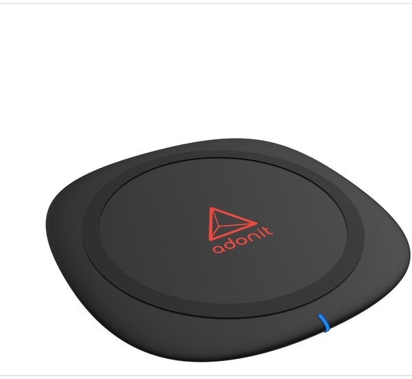 adonit Wireless Fast Charging Pad, 10W, Qi, schwarz -