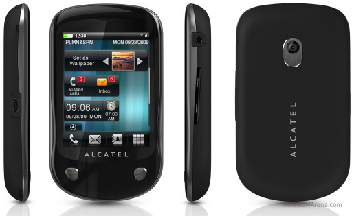 Alcatel onetouch OT-710D Dual-SIM , schwarz -