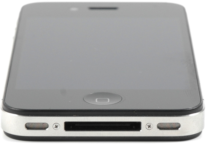 Apple iPhone 4, 16GB, schwarz (refurbished) - Dual-Mikrofon, Dock Connector