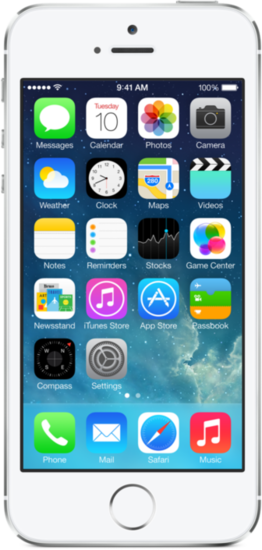 Apple iPhone 5s, 16GB, silver (Telekom) + Jabra REVO WIRELESS, schwarz -