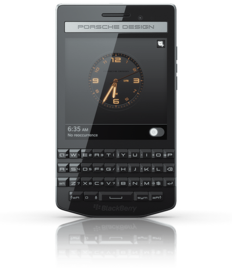 Blackberry Porsche Design P\'9983, schwarz