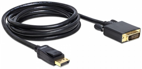 DeLock Kabel Displayport > DVI24+1 St/St 2m DL -