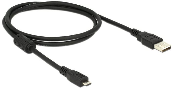 DeLock Kabel USB 2.0 -A Stecker zu USB-micro B Stecker 1m -