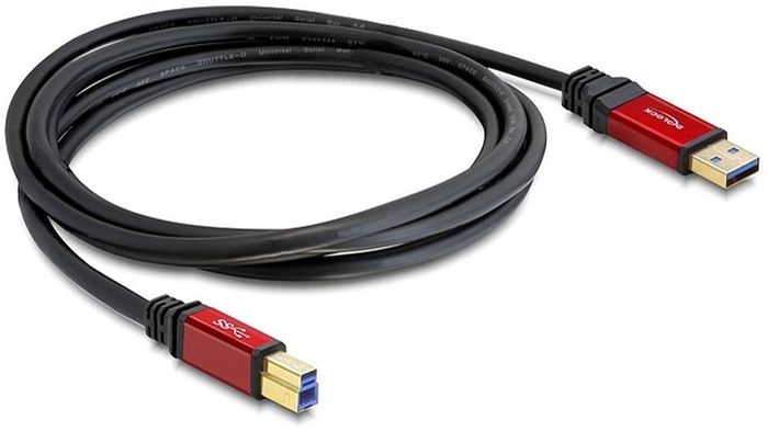 DeLock Kabel USB 3.0-A > B Stecker / Stecker 1 m -