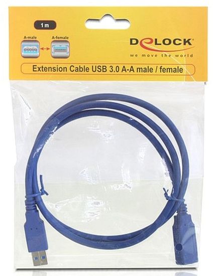 DeLock Kabel USB 3.0-A Verlngerung Stecker-Buchse -
