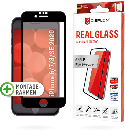 Displex Real Glass FC for IPhone 6/6s/7/8/SE2020 transparent