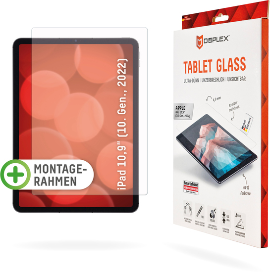 Displex Tablet Glass for iPad 10.9 (2022) transparent