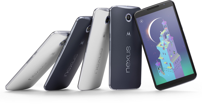 Google Nexus 6 64GB, blau -