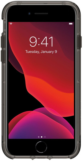 Griffin Survivor Clear Case, Apple iPhone SE (2020)/8/7/6/6S, schwarz, GIP-042-BLK -