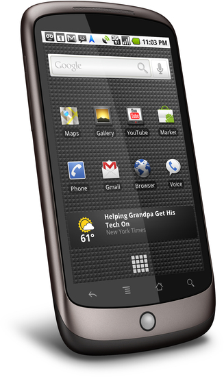 HTC Google Nexus One AMOLED mit Vodafone Branding