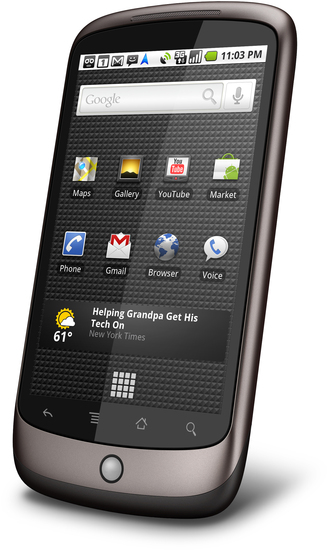 HTC Google Nexus One AMOLED mit Vodafone Branding -