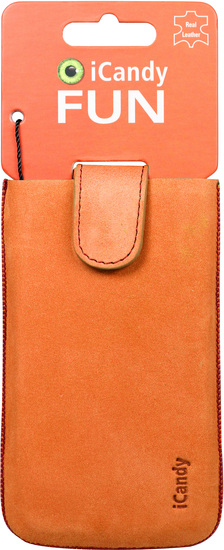 iCandy Fun Leather Bag XXL, orange -