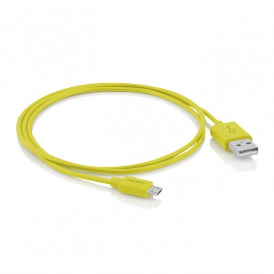 Incipio Charge/Sync Micro-USB Kabel 1m gelb PW-200-YLW -