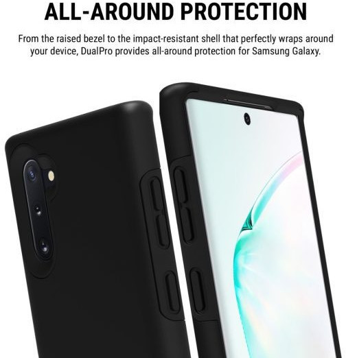Incipio DualPro Case, Samsung Galaxy Note 10, schwarz, SA-1017-BLK -