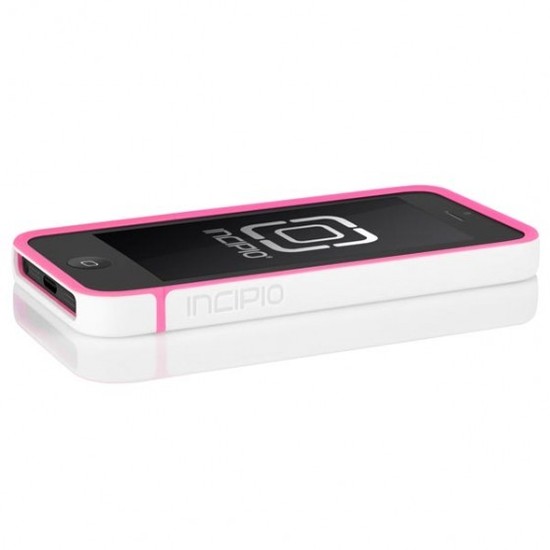 Incipio EDGE Pro fr iPhone 5/5S/SE, wei-pink -
