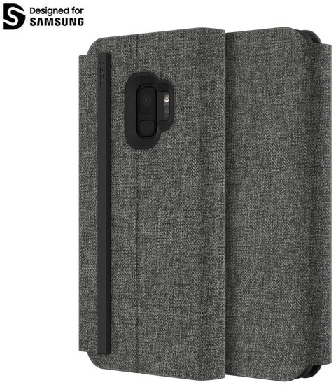 Incipio Esquire Series - Carnaby Folio Case Samsung Galaxy S9 grau