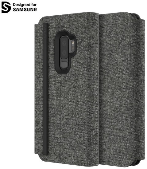 Incipio Esquire Series - Carnaby Folio Case Samsung Galaxy S9+ grau