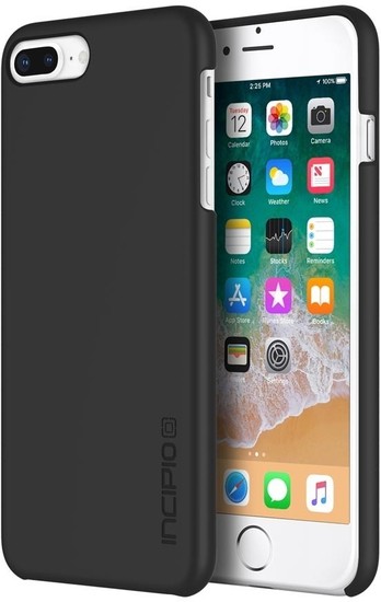 Incipio Feather Case, Apple iPhone 8 Plus / iPhone 7 Plus, schwarz, IPH-1680-BLK
