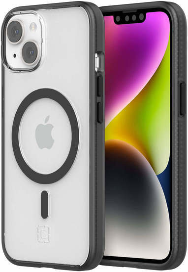 Incipio Idol MagSafe Case, Apple iPhone 14/13, schwarz (transparent), IPH-2028-BLKC