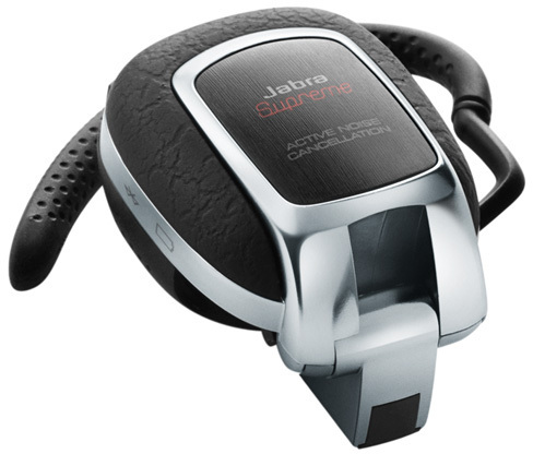 Jabra Aktion SUPREME+ Bluetooth Headset + Tisch- und KFZ-Halterung -