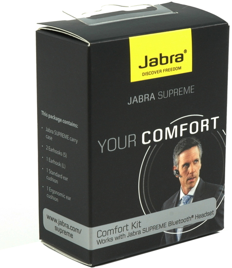 Jabra Aktion SUPREME Bluetooth Headset + Comfort Kit fr SUPREME - Verpackung