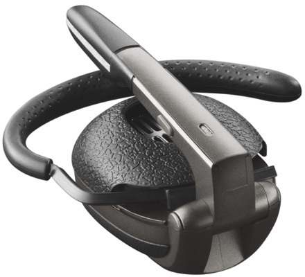 Jabra Aktion SUPREME Bluetooth Headset + Comfort Tasche fr SUPREME - Supreme mit eingeklapptem Mikrofon