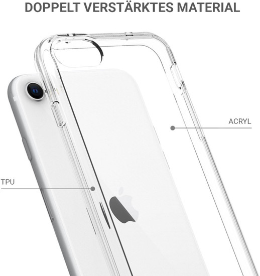 JT Berlin BackCase Pankow Clear, Apple iPhone SE (2020)/8/7, transparent, 10694 -