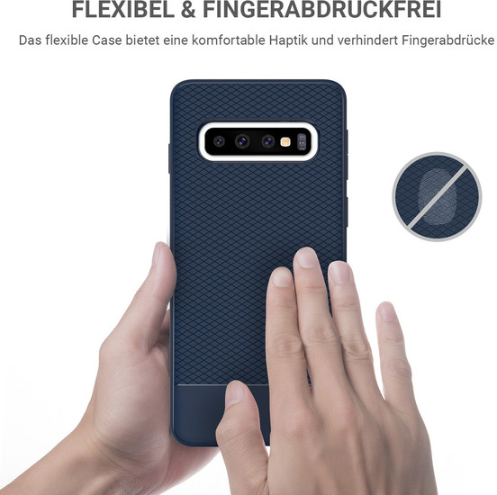 JT Berlin BackCase Pankow Soft, Samsung Galaxy S10+, blau, 10489 -