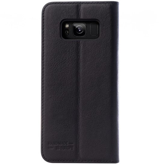 JT Berlin LederBook Tegel - Samsung Galaxy S8 - schwarz -