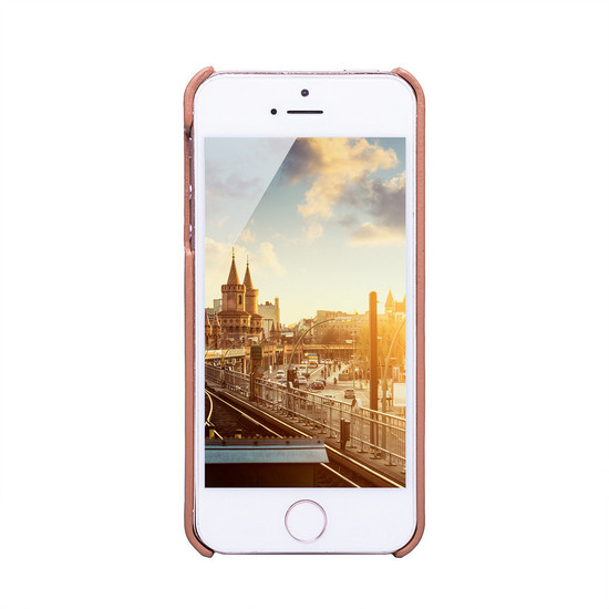 JT Berlin LederCover Kreuzberg - Apple iPhone SE/5/5S - cognac -