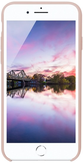 JT Berlin SilikonCase Steglitz, Apple iPhone SE 2020 / iPhone 8/7, pink sand -