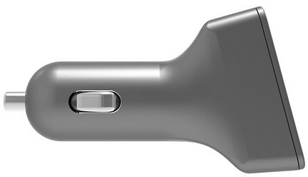 Kanex 3-port KFZ-Ladegerät USB - 4,4A - space gray -