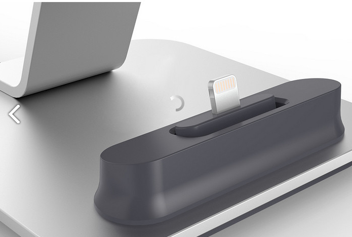 Kanex Lightning Dockingstation - Apple iPhone SE/5/5S/6/6S/6 Plus/6S Plus - grau -