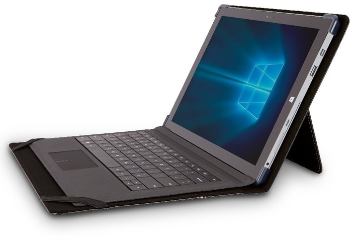 maroo Executive Kickstand Folio, Microsoft Surface Pro 7/6/5/LTE, schwarz, MR-MS3850 -