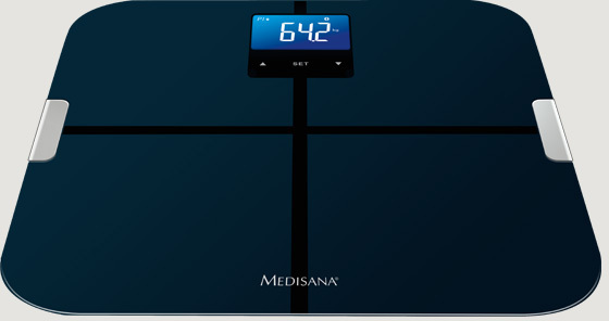 Medisana BS440 connect Bluetooth-Waage, schwarz