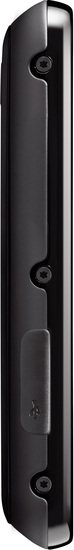 Motorola Defy, schwarz (o2 Edition) - Linke Seitenansicht