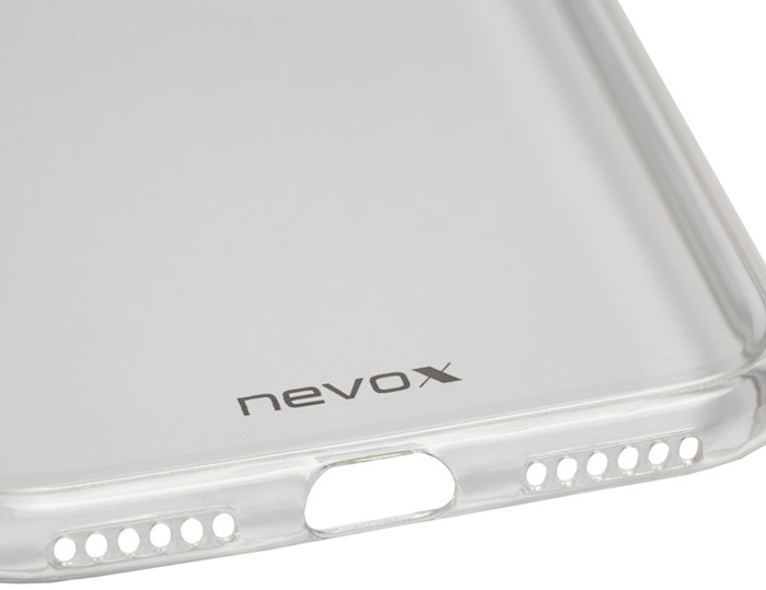nevox StyleShell Hardcase Flex für Apple iPhone 7 / 8, transparent -