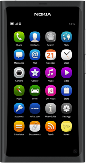 Nokia N9-00 64 GB, schwarz (EU-Ware)