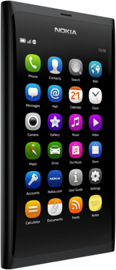 Nokia N9-00 64 GB, schwarz (EU-Ware) -